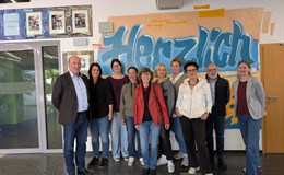 Spendenübergabe in der Elisabethschule in Alsdorf